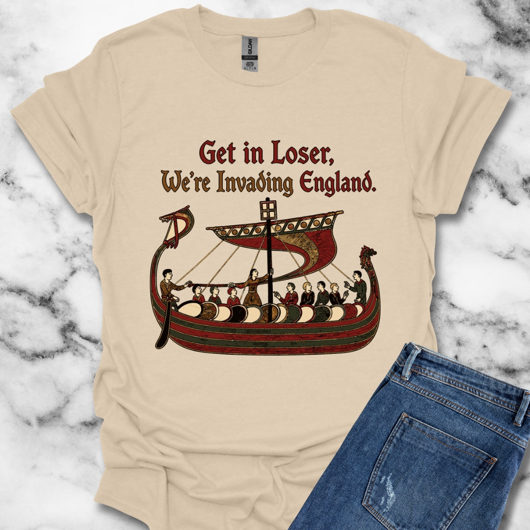 Get in Loser Norman Conquest Tapestry T-Shirt