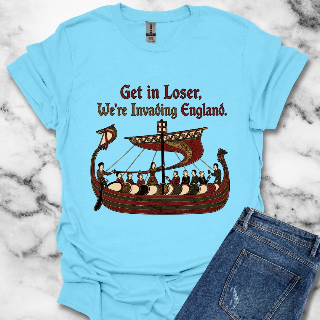 Get in Loser Norman Conquest Tapestry T-Shirt