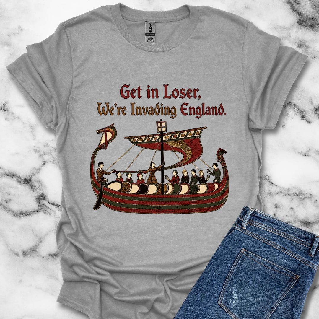 Get in Loser Norman Conquest Tapestry T-Shirt