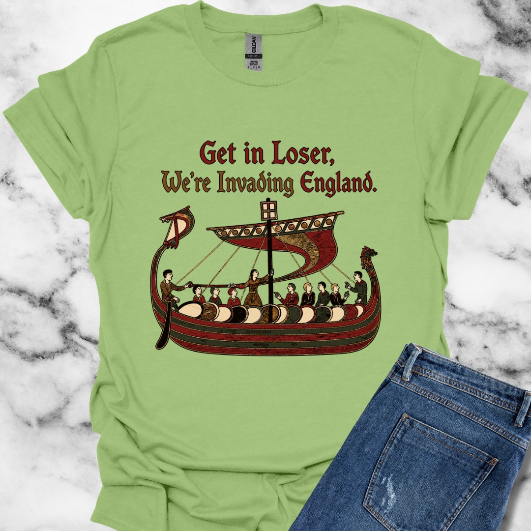Get in Loser Norman Conquest Tapestry T-Shirt