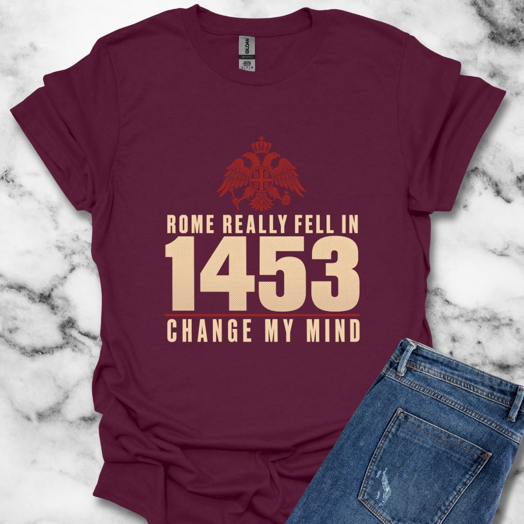 Rome Fell 1453 T-Shirt