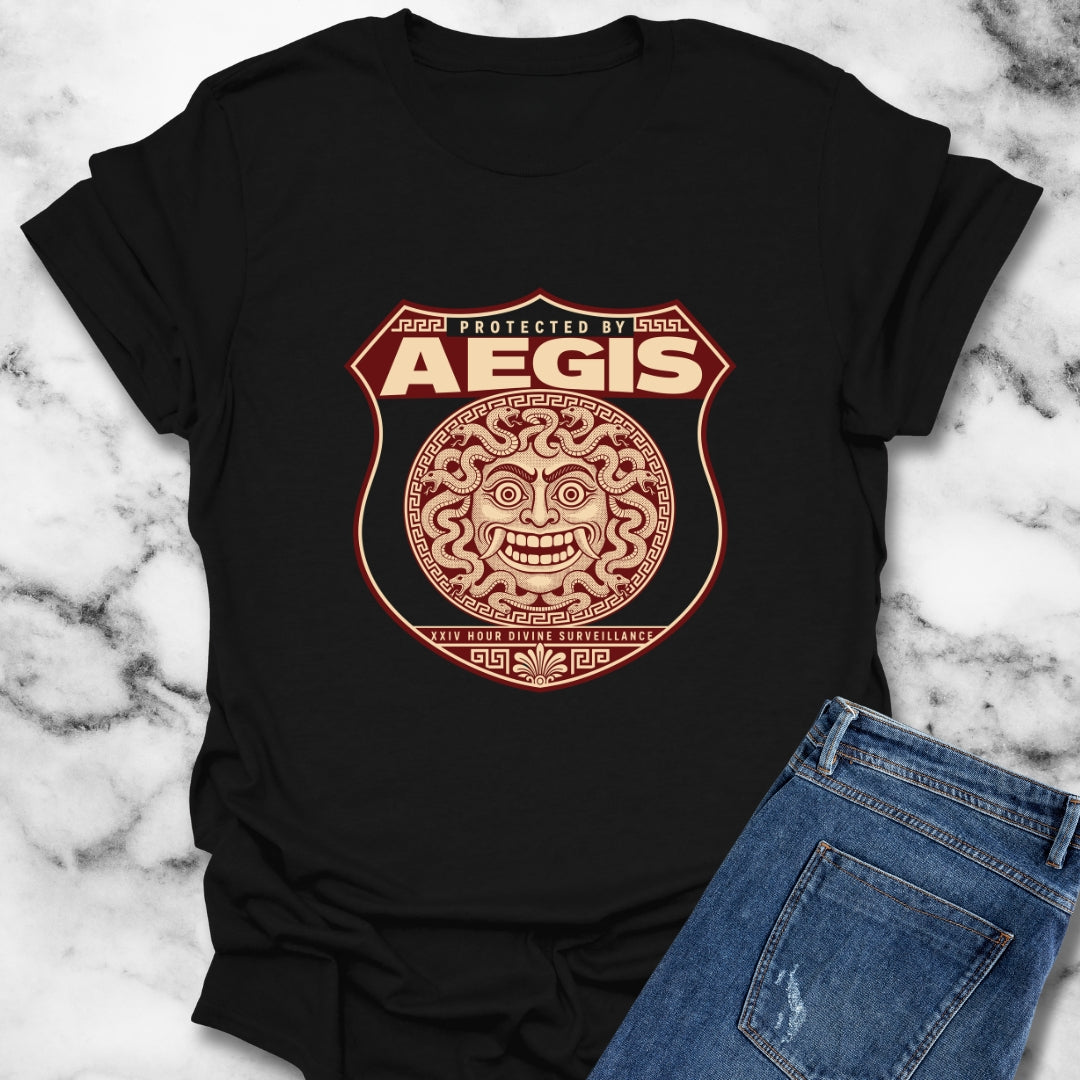 Protected by Aegis Shield T-Shirt