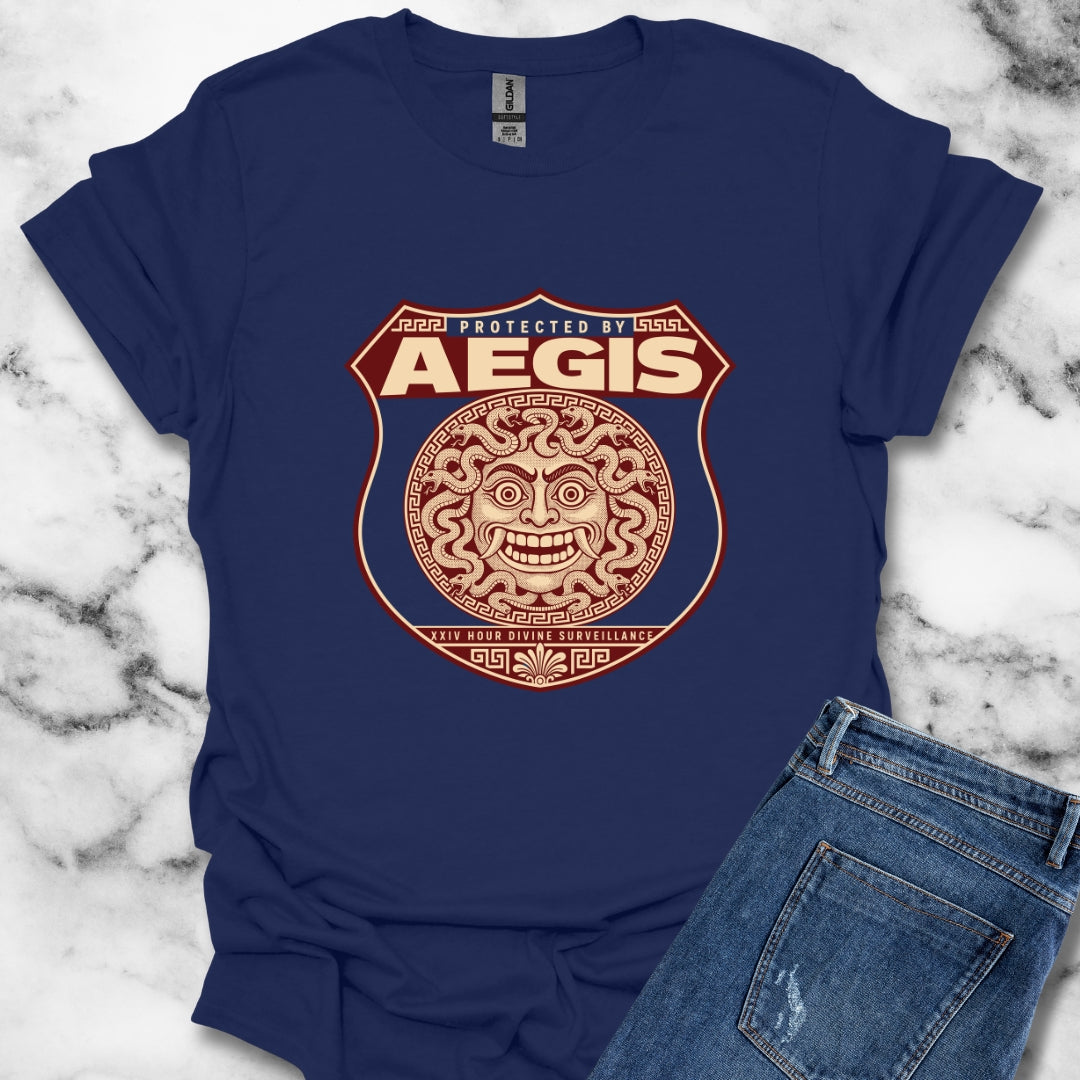 Protected by Aegis Shield T-Shirt