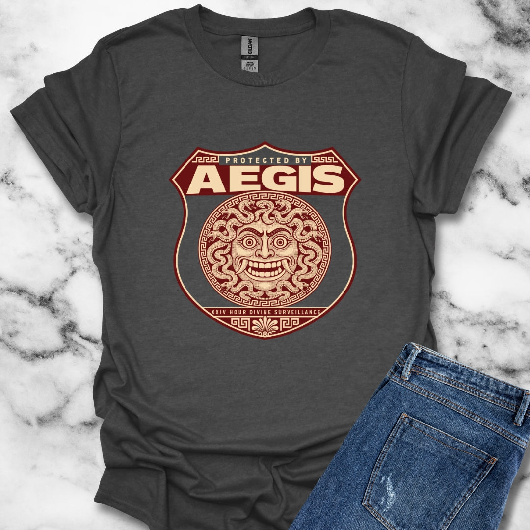 Protected by Aegis Shield T-Shirt