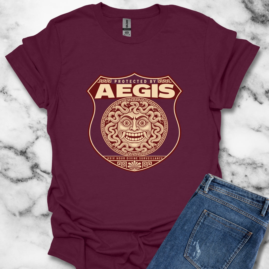 Protected by Aegis Shield T-Shirt