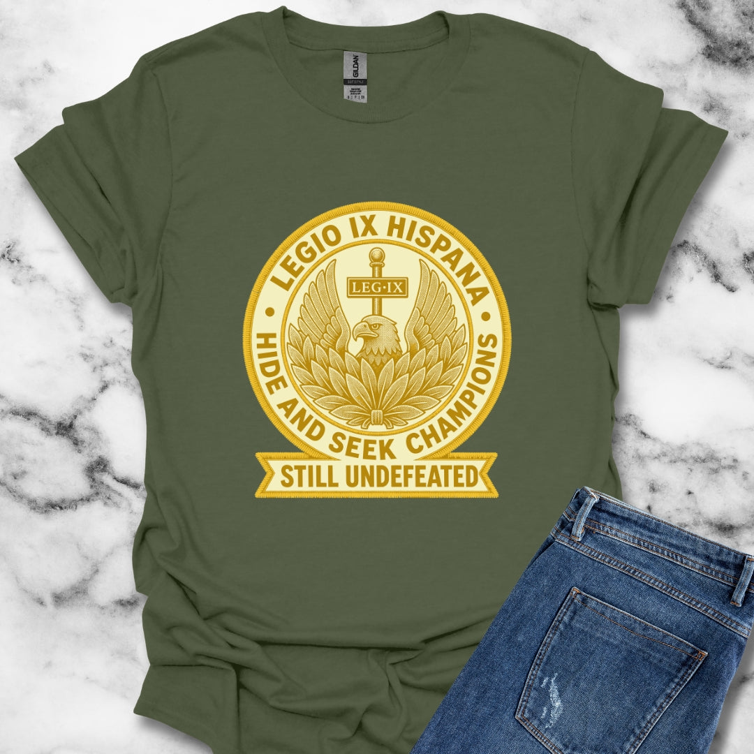 Roman IX Legion Hide and Seek Champions T-Shirt