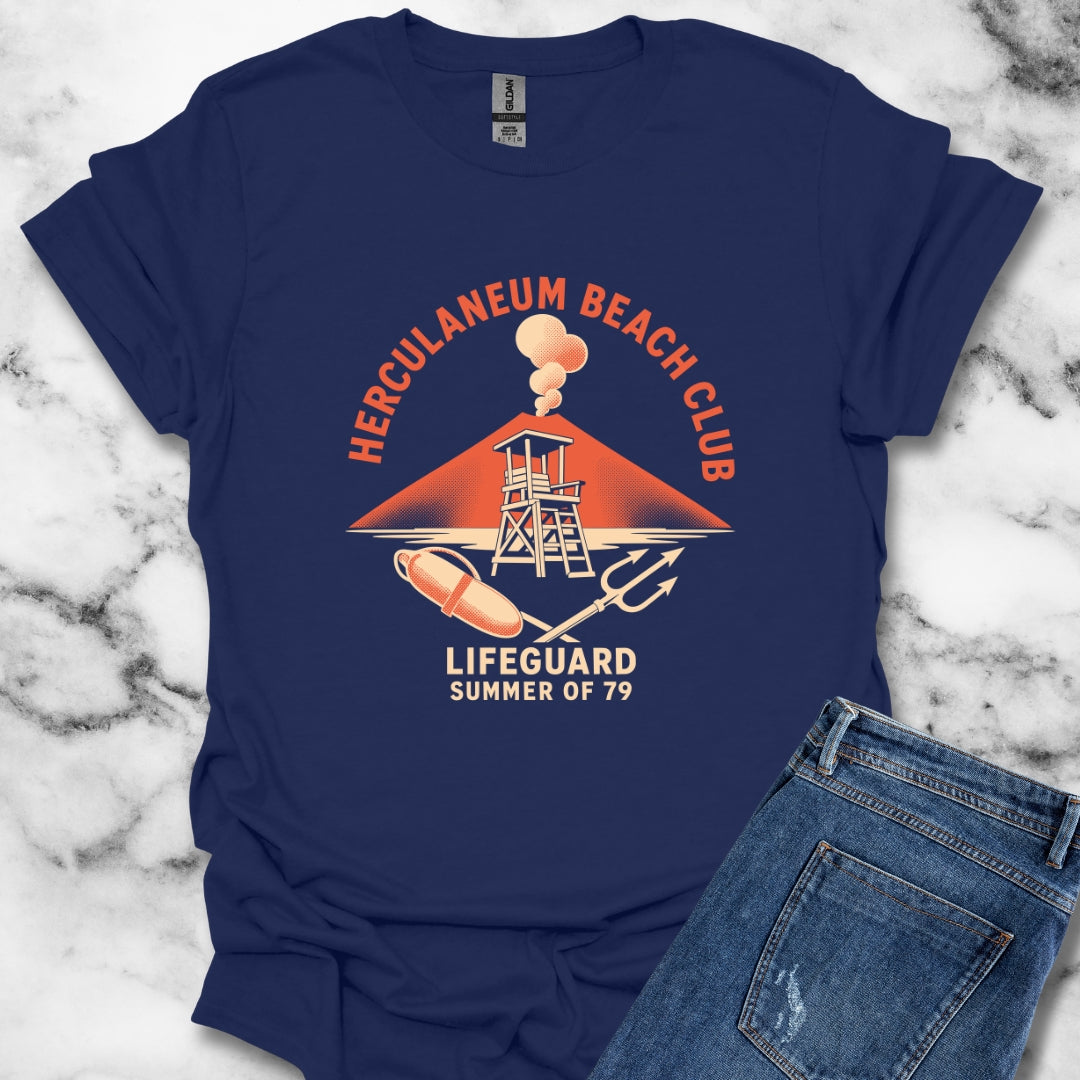 Herculaneum Beach Club Lifeguard T-Shirt