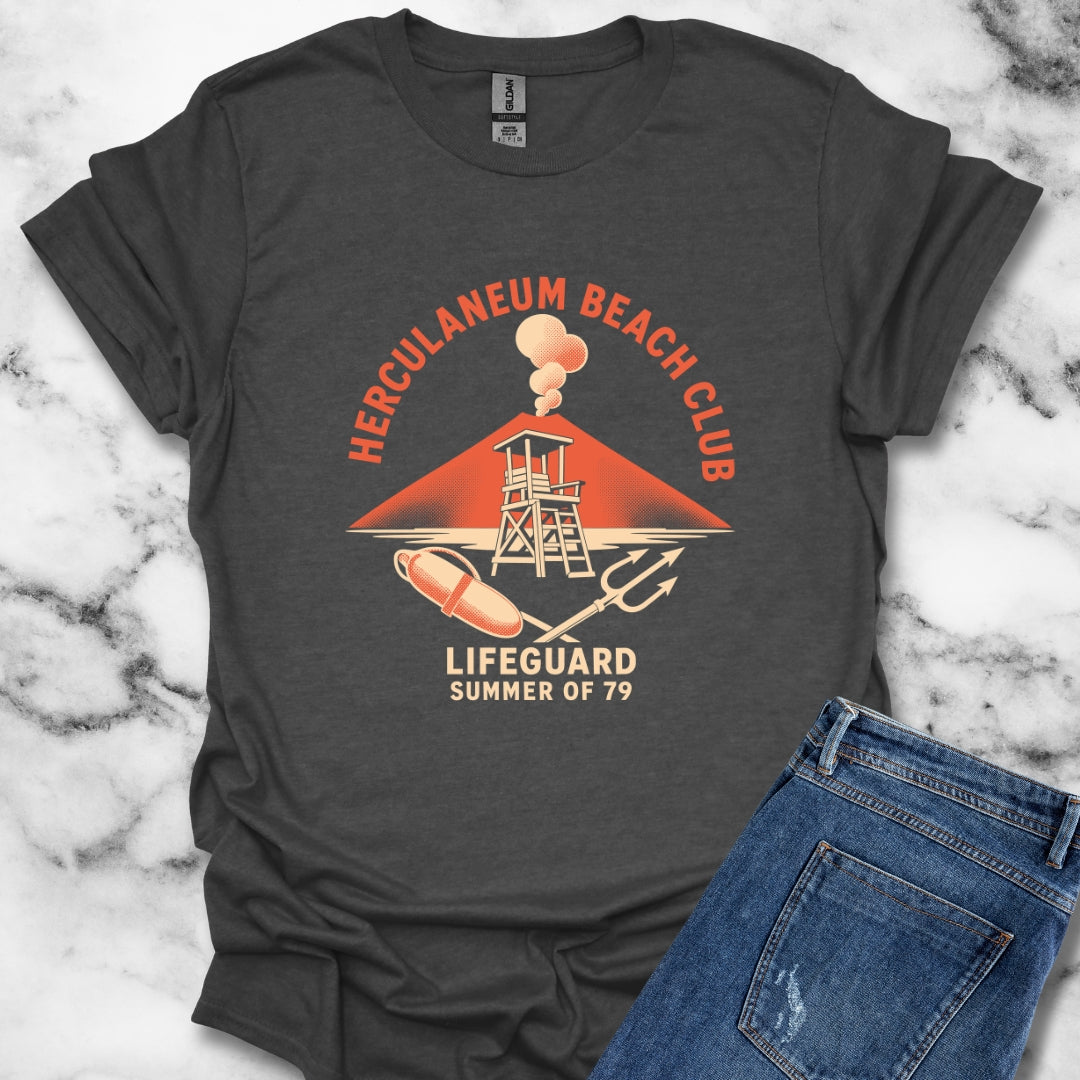 Herculaneum Beach Club Lifeguard T-Shirt