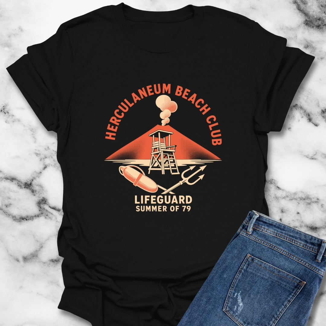 Herculaneum Beach Club Lifeguard T-Shirt