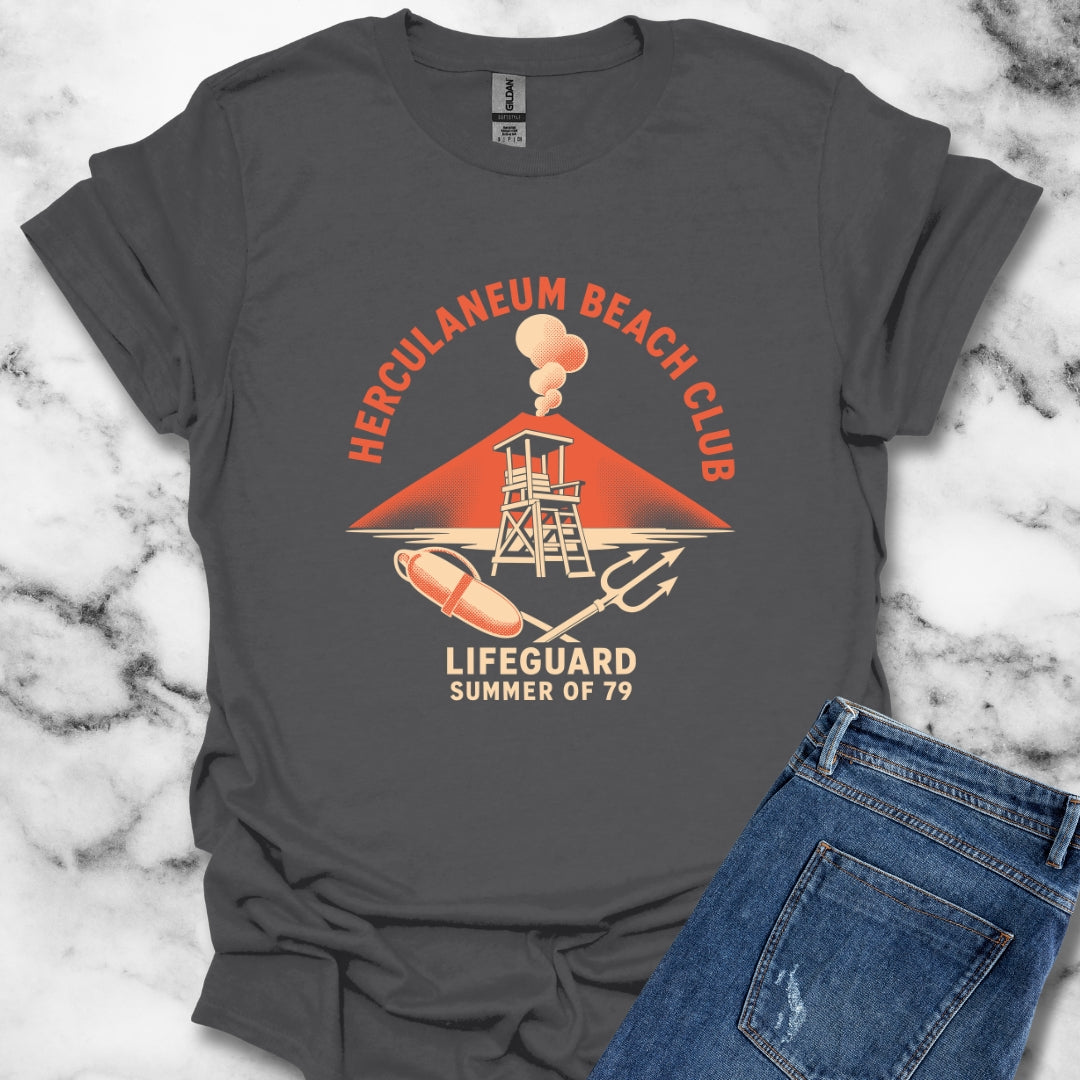 Herculaneum Beach Club Lifeguard T-Shirt