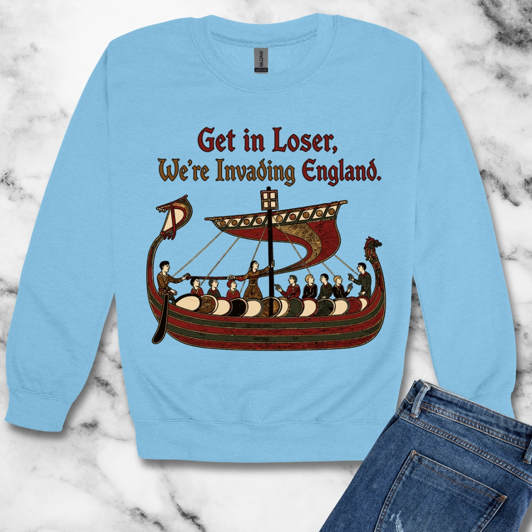 Get in Loser Norman Conquest Tapestry Unisex Heavy Crewneck Sweatshirt