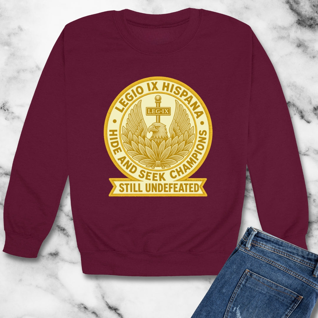Roman IX Legion Hide and Seek Champions Unisex Heavy Crewneck Sweatshirt