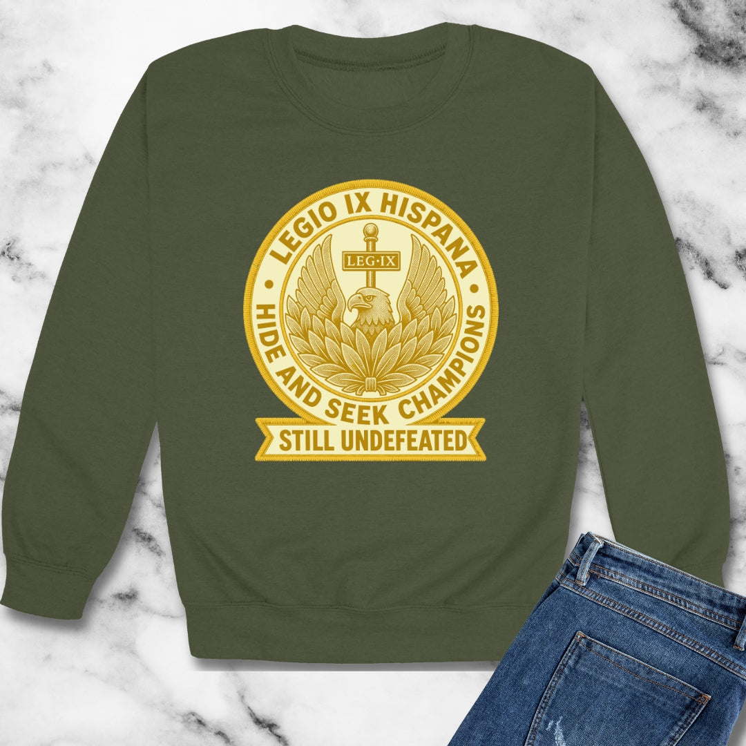 Roman IX Legion Hide and Seek Champions Unisex Heavy Crewneck Sweatshirt