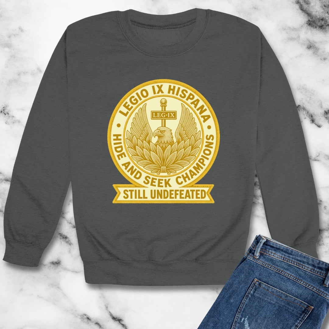 Roman IX Legion Hide and Seek Champions Unisex Heavy Crewneck Sweatshirt