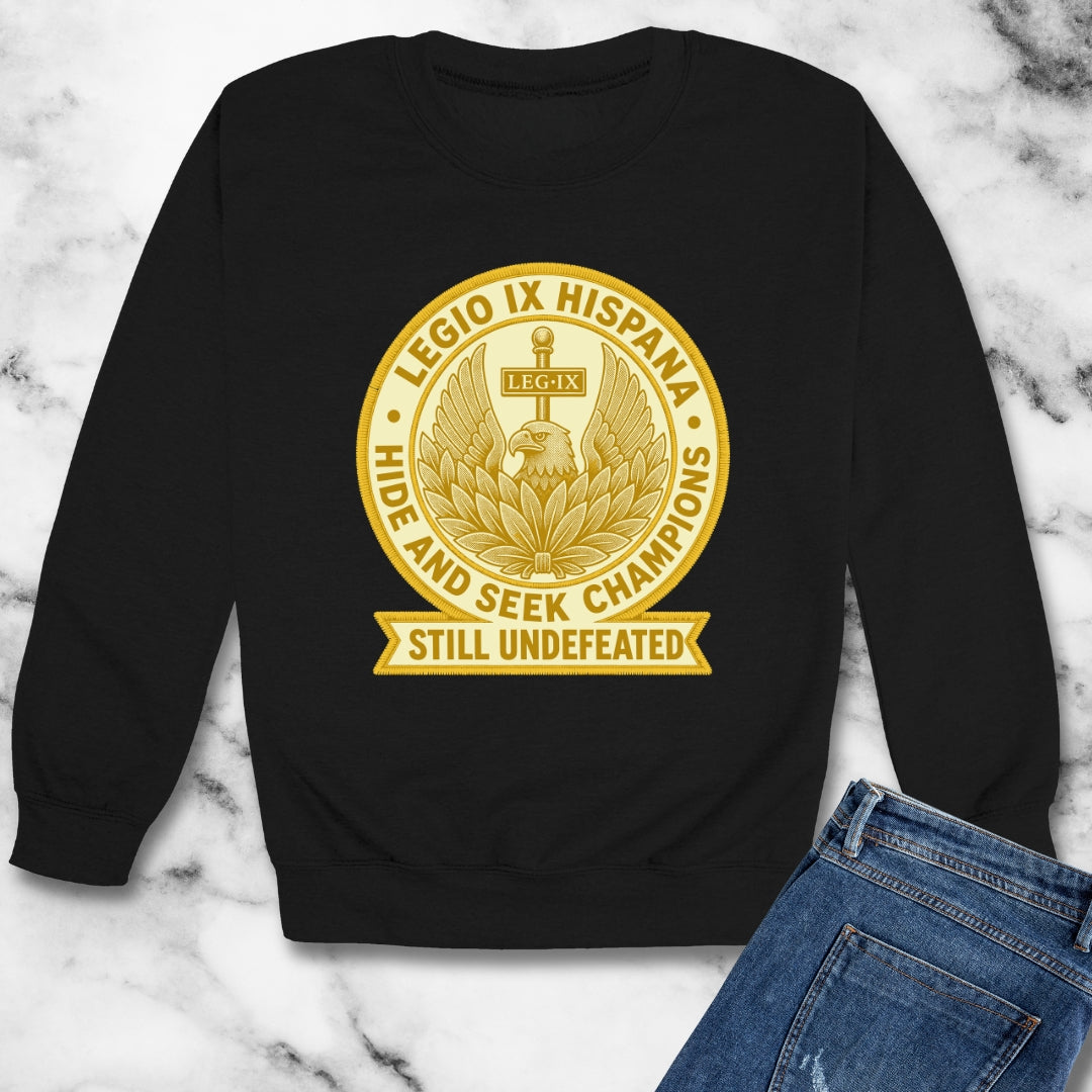 Roman IX Legion Hide and Seek Champions Unisex Heavy Crewneck Sweatshirt