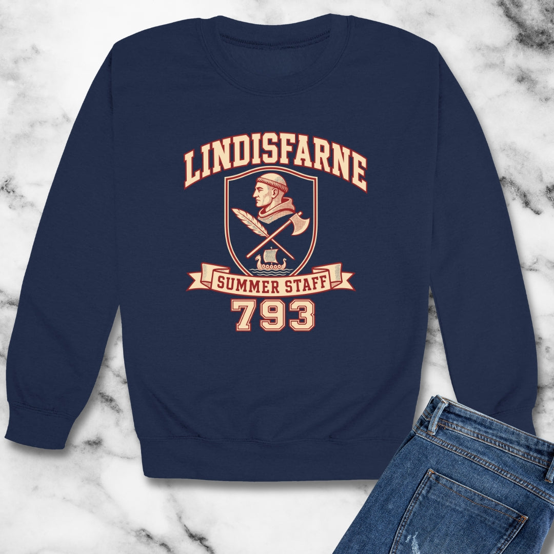 Lindisfarne Summer Staff 793 Unisex Heavy Crewneck Sweatshirt