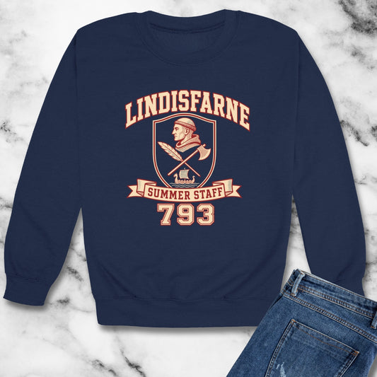Lindisfarne Summer Staff 793 Unisex Heavy Crewneck Sweatshirt