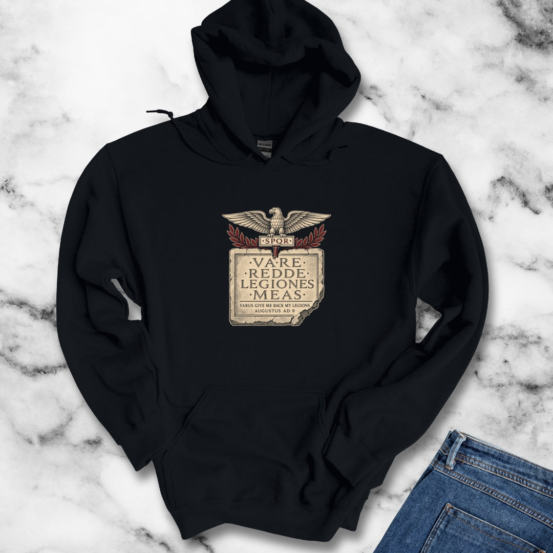 Varus Give Back Legions Quote Latin Hoodie