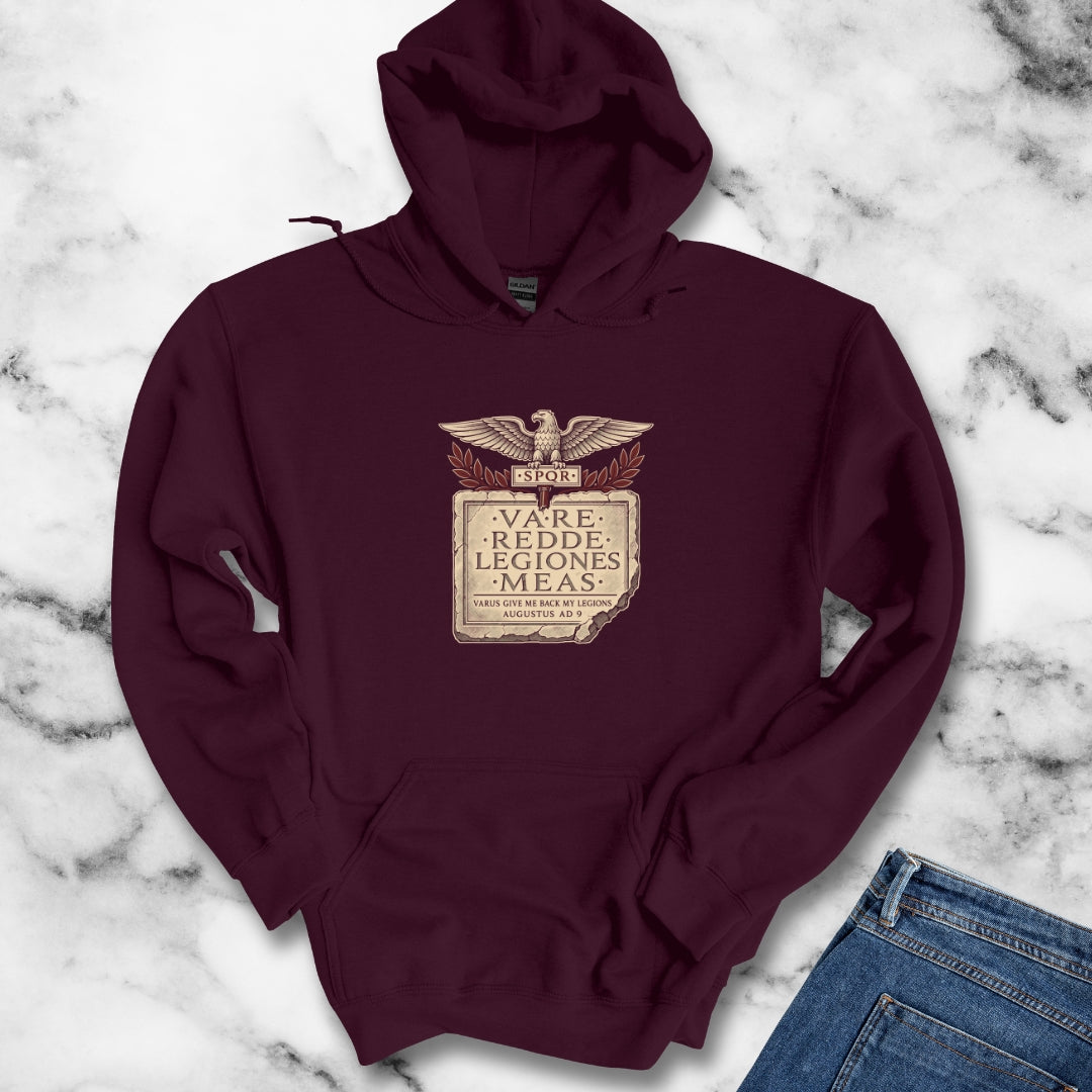 Varus Give Back Legions Quote Latin Hoodie