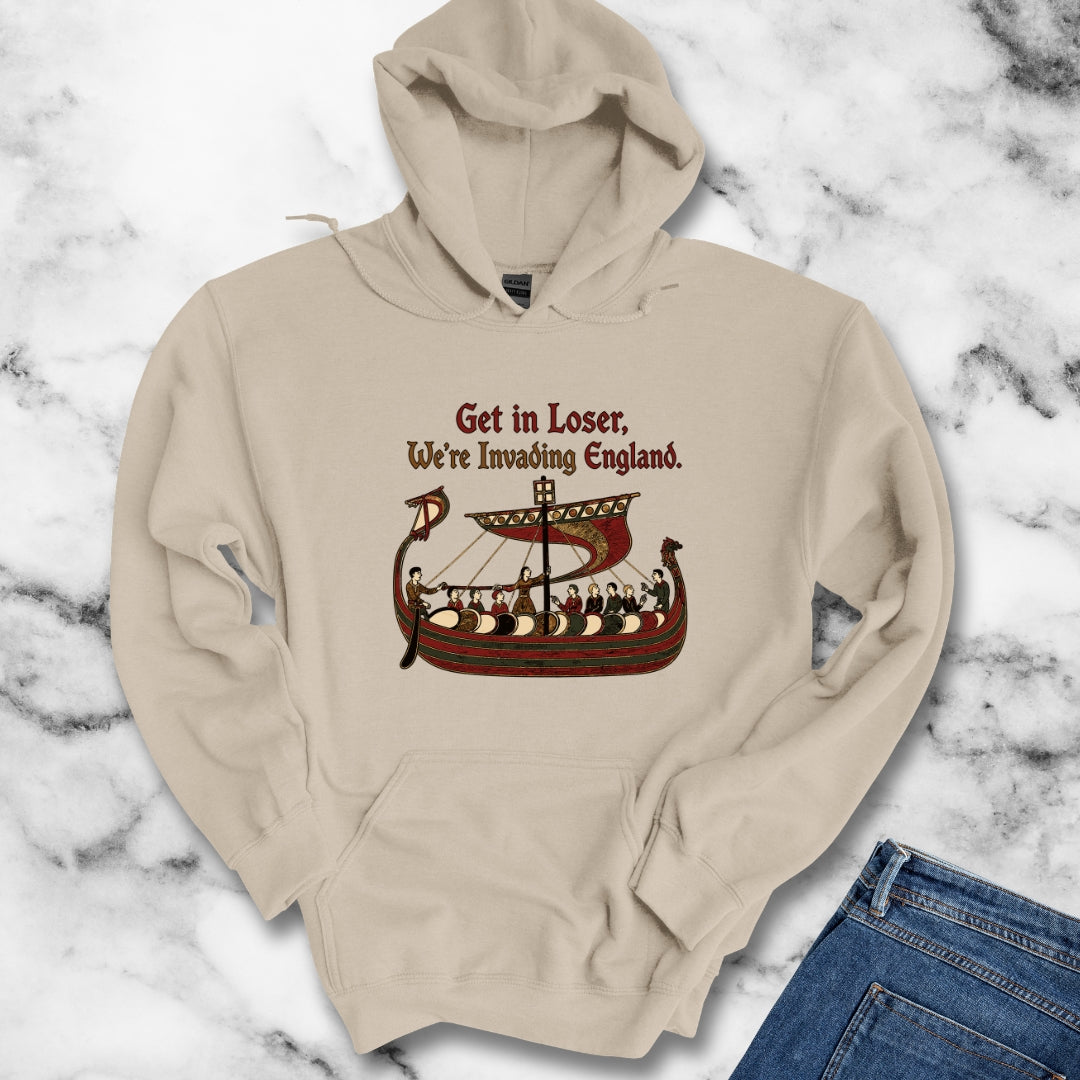 Get in Loser Norman Conquest Tapestry Hoodie