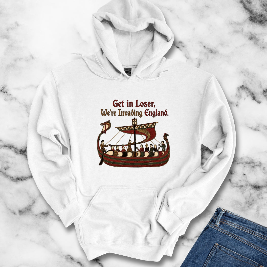Get in Loser Norman Conquest Tapestry Hoodie
