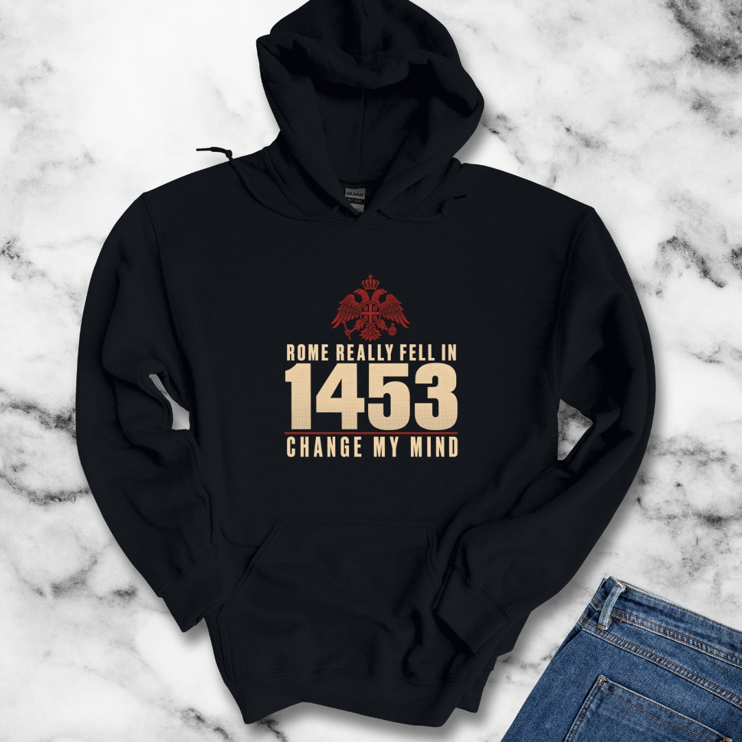 Rome Fell 1453 Hoodie