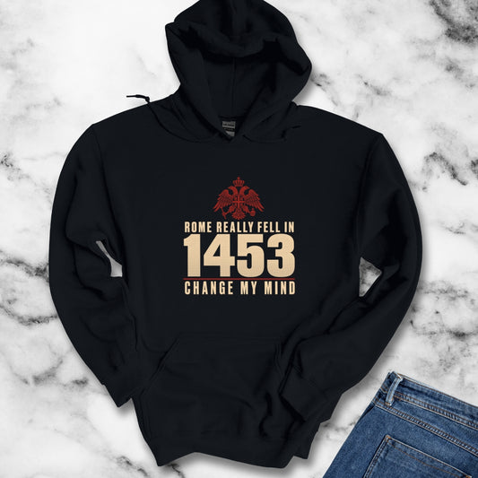 Rome Fell 1453 Hoodie