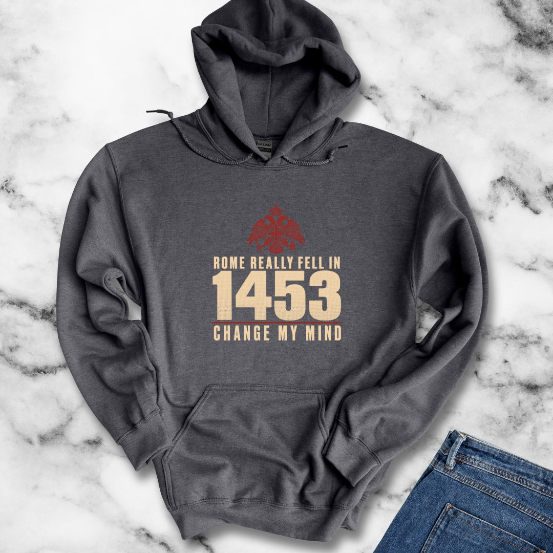 Rome Fell 1453 Hoodie