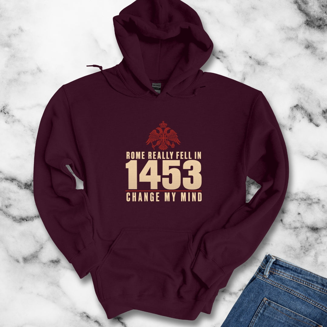 Rome Fell 1453 Hoodie