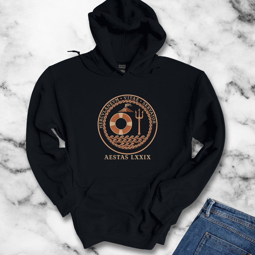 Herculaneum Lifeguard Summer 79 in Latin Hoodie