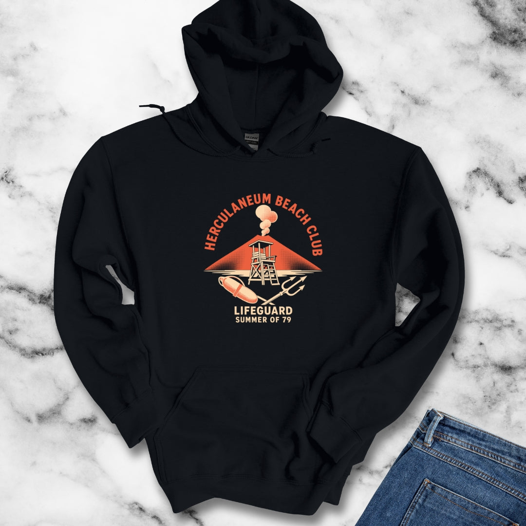 Herculaneum Beach Club Lifeguard Hoodie