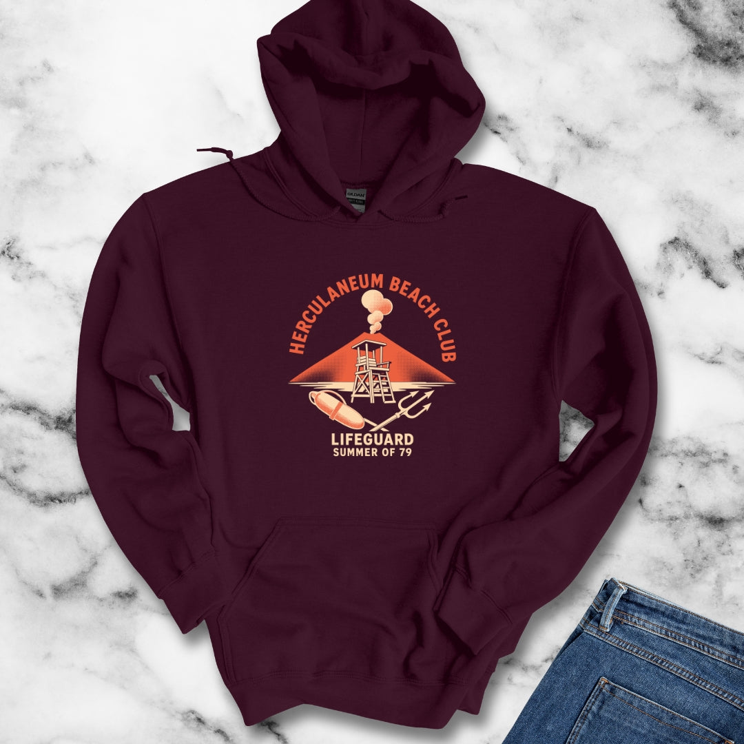 Herculaneum Beach Club Lifeguard Hoodie