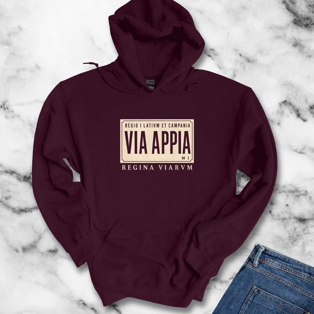 Via Appia Queen of the Roads Hoodie