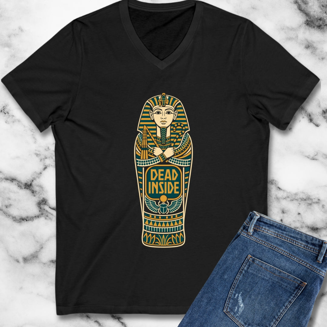 Dead Inside Sarcophagus V-Neck