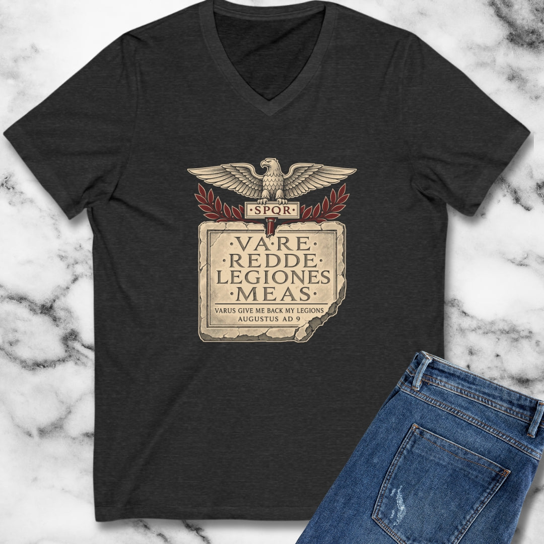 Varus Give Back Legions Quote Latin V-Neck