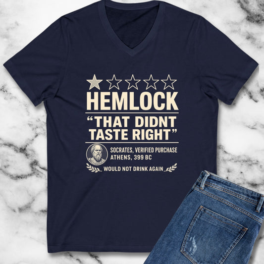 Hemlock Review Socrates V-Neck