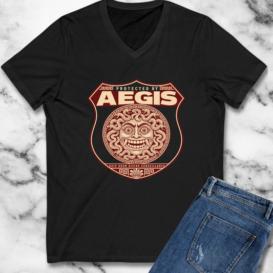 Protected by Aegis Shield V-Neck