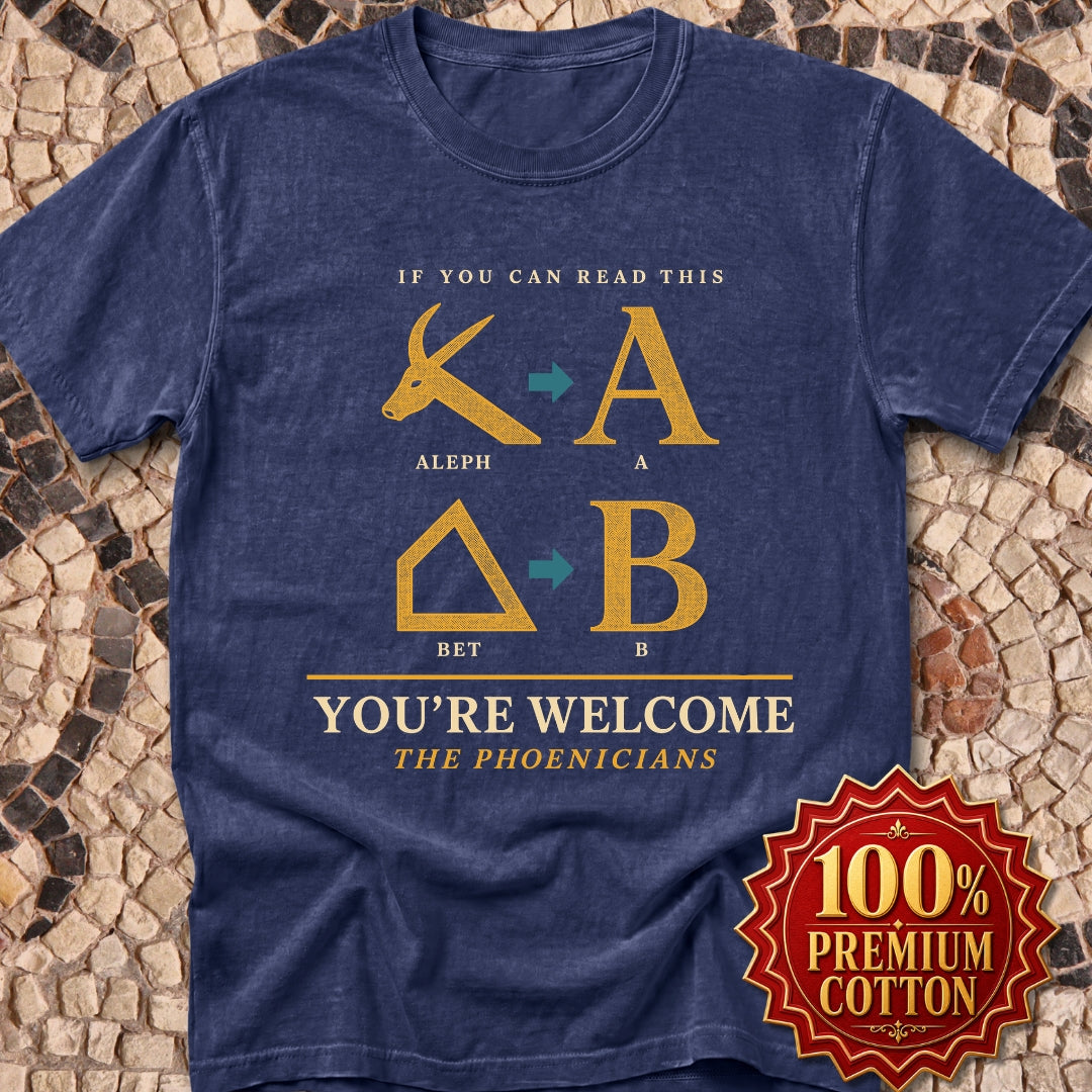 If You Can Read Phoenician Alphabet Premium Tee