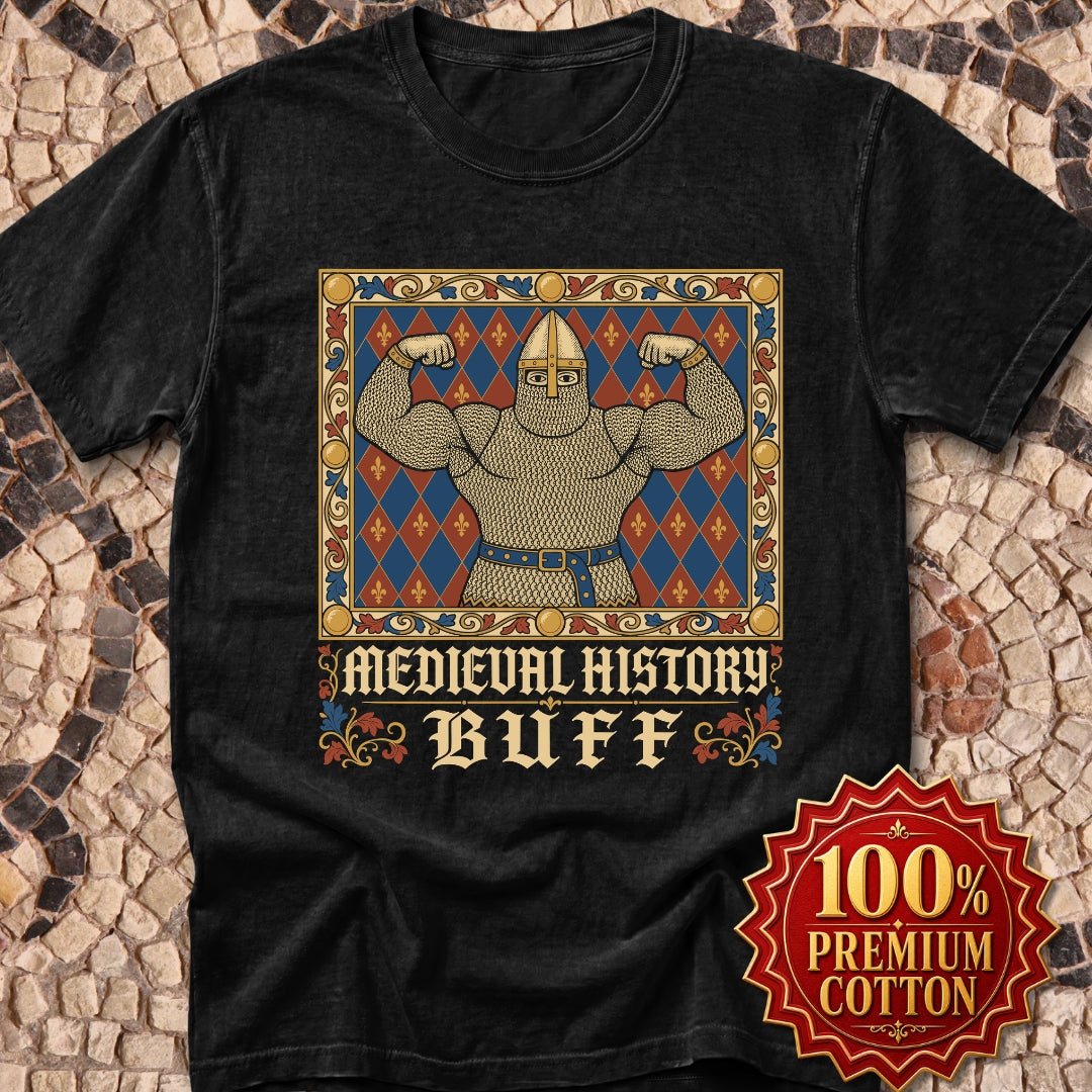 Medieval History Buff Knight Premium Tee