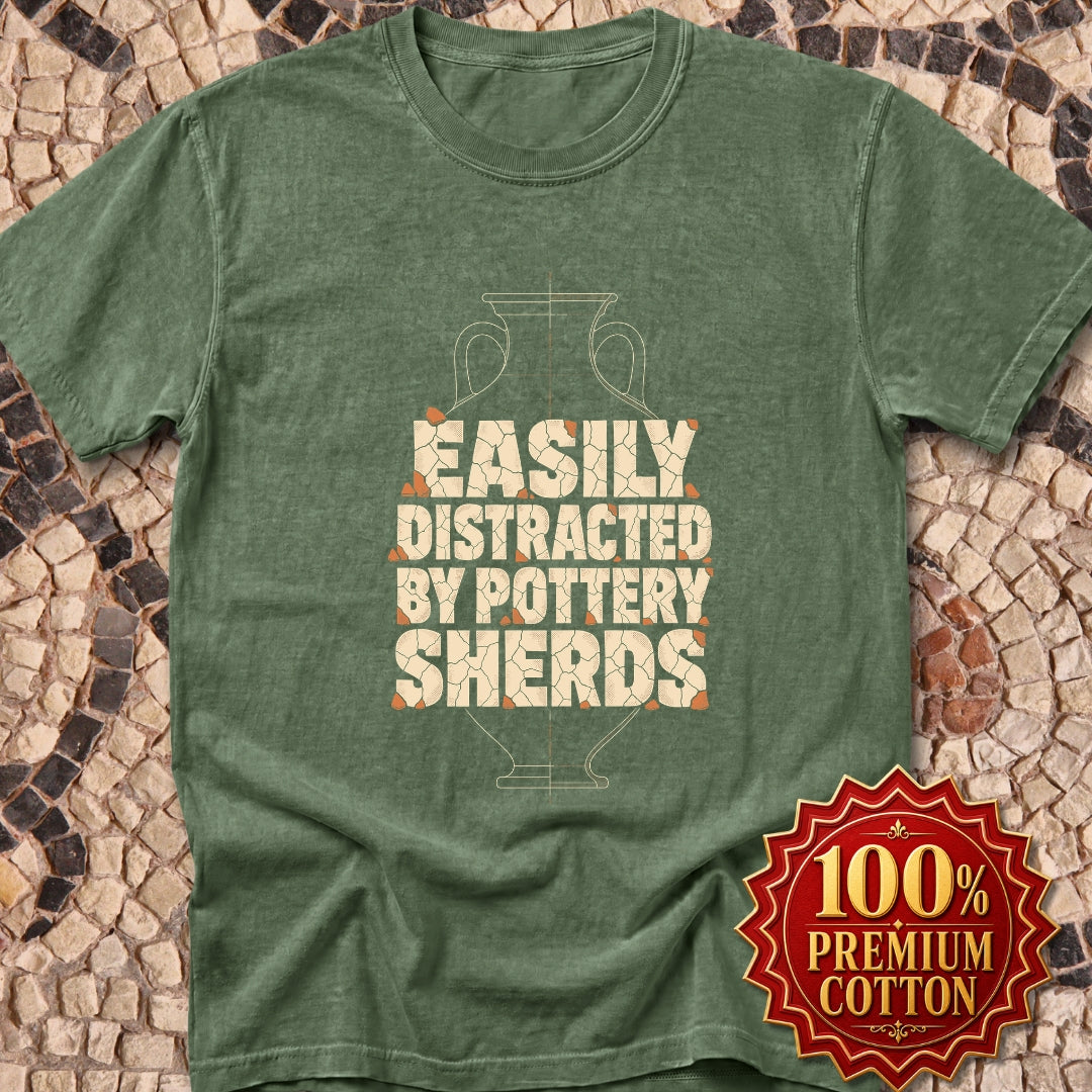 Distracted by Pottery Sherds Premium Tee