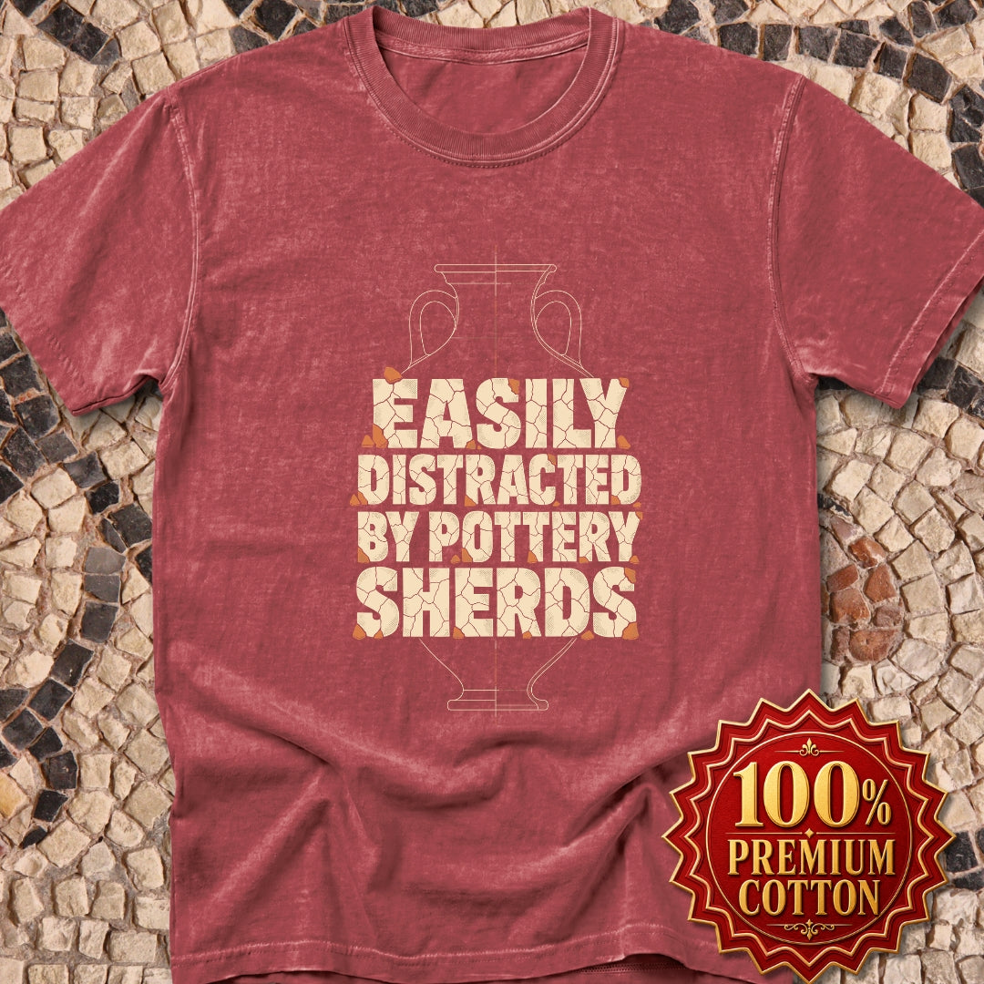 Distracted by Pottery Sherds Premium Tee