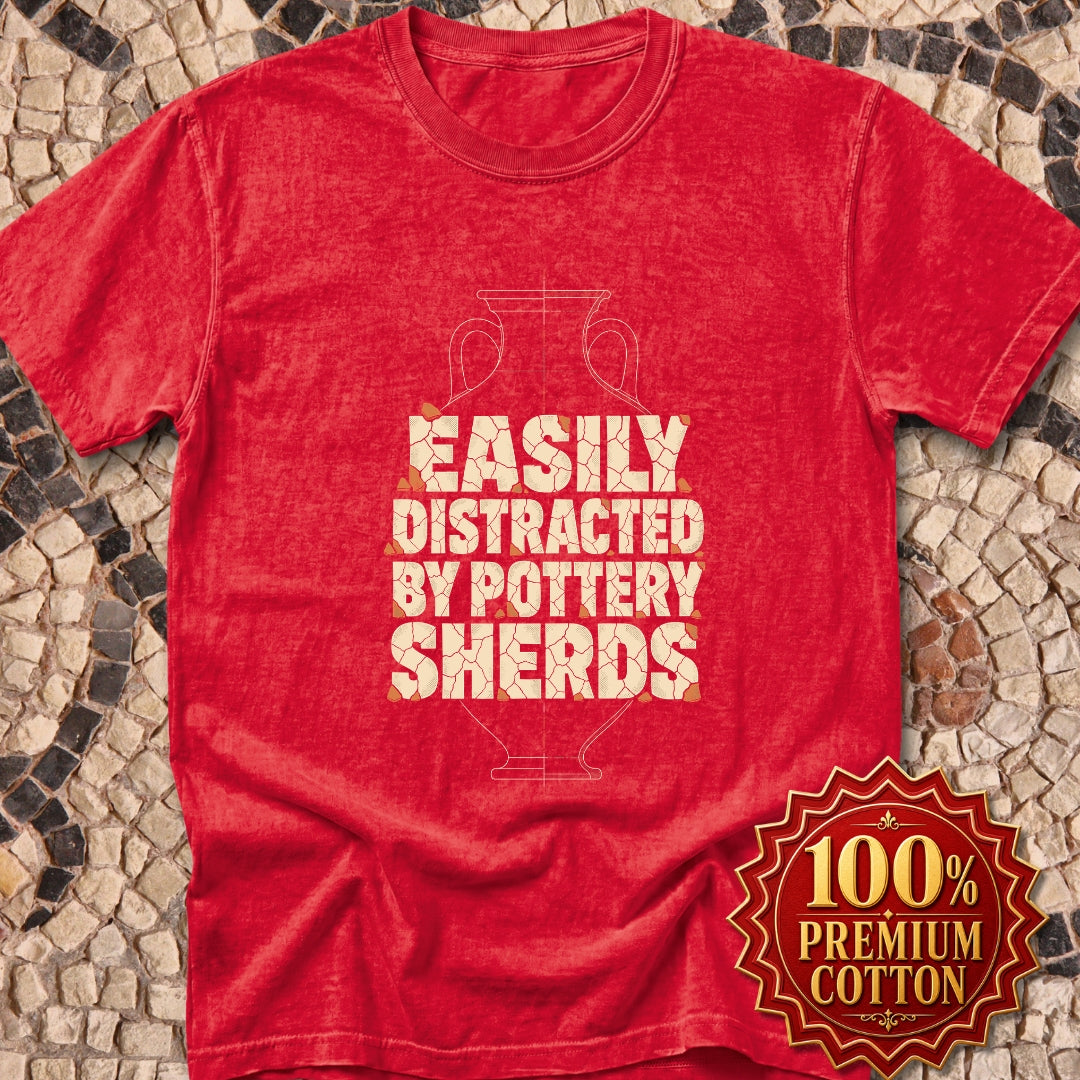Distracted by Pottery Sherds Premium Tee