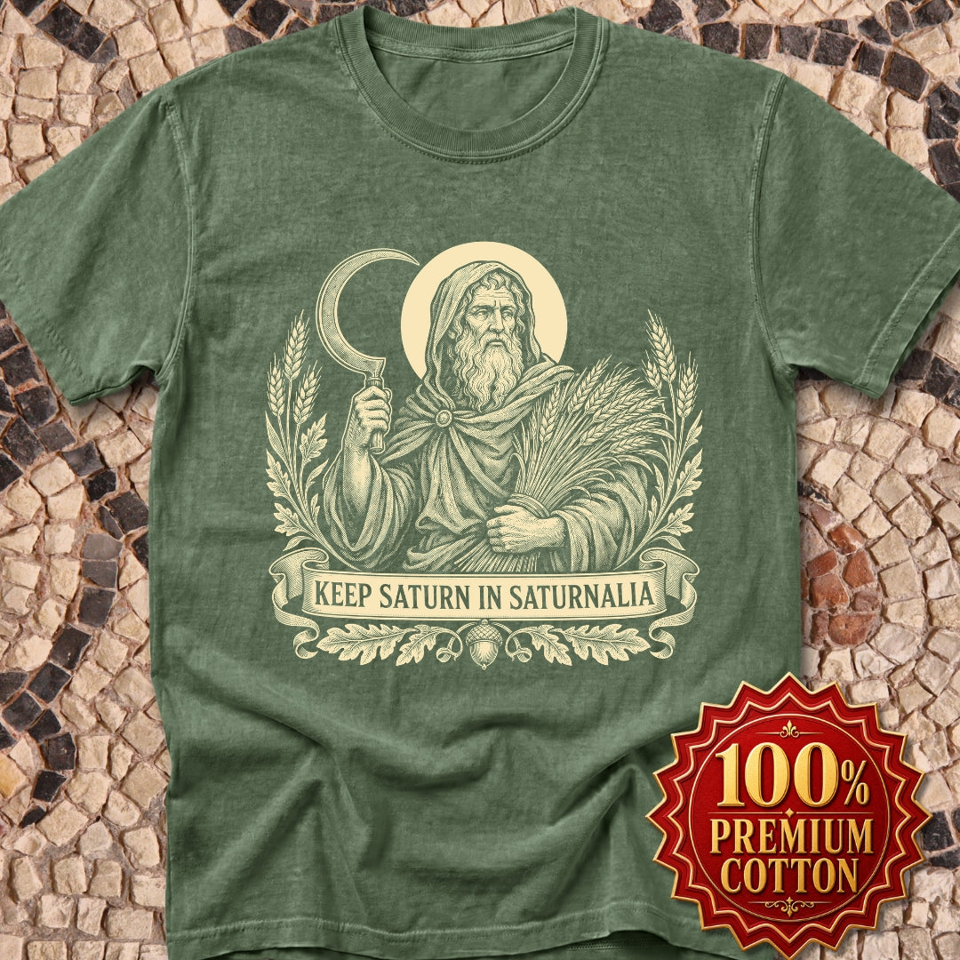 Keep Saturn In Saturnalia Premium Tee