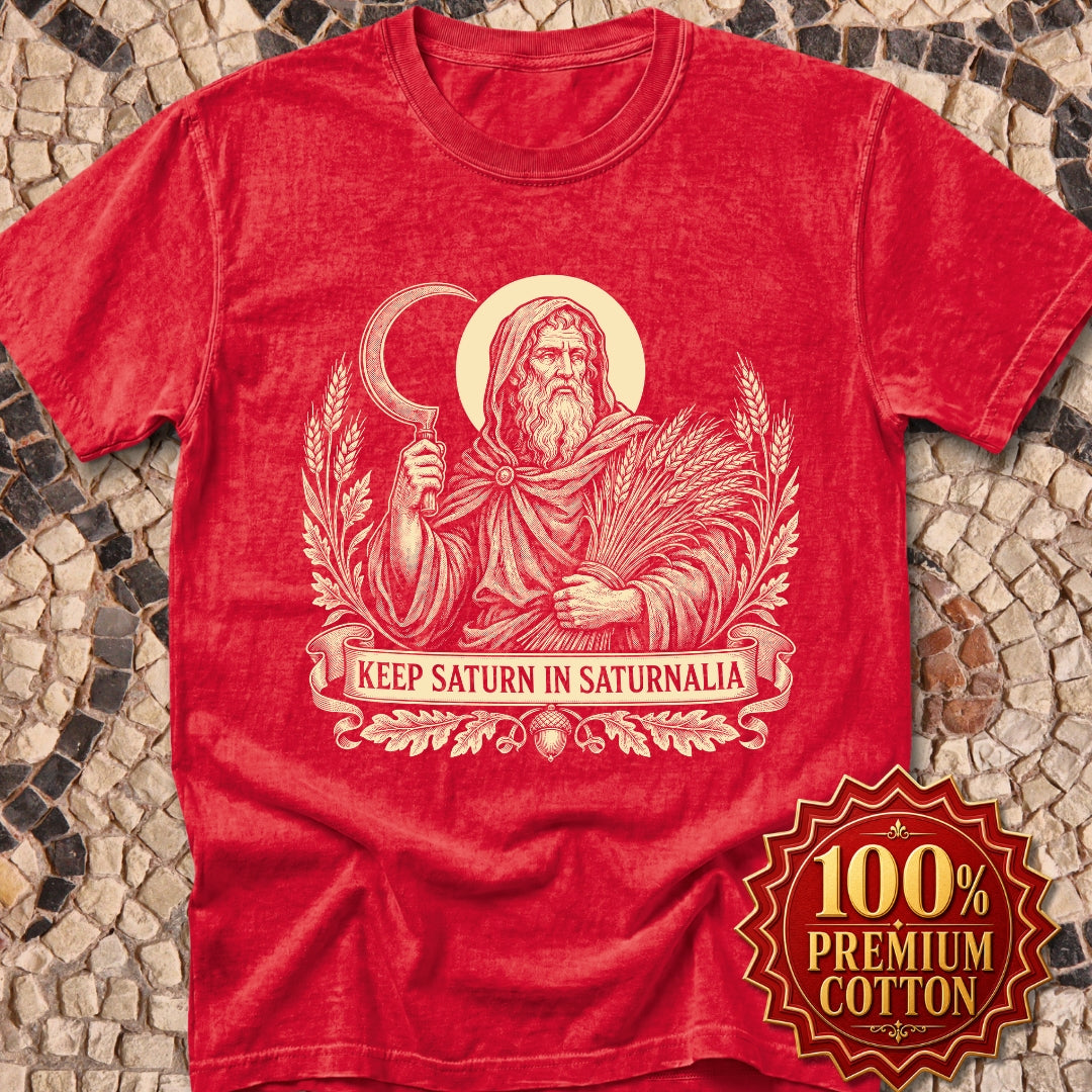 Keep Saturn In Saturnalia Premium Tee