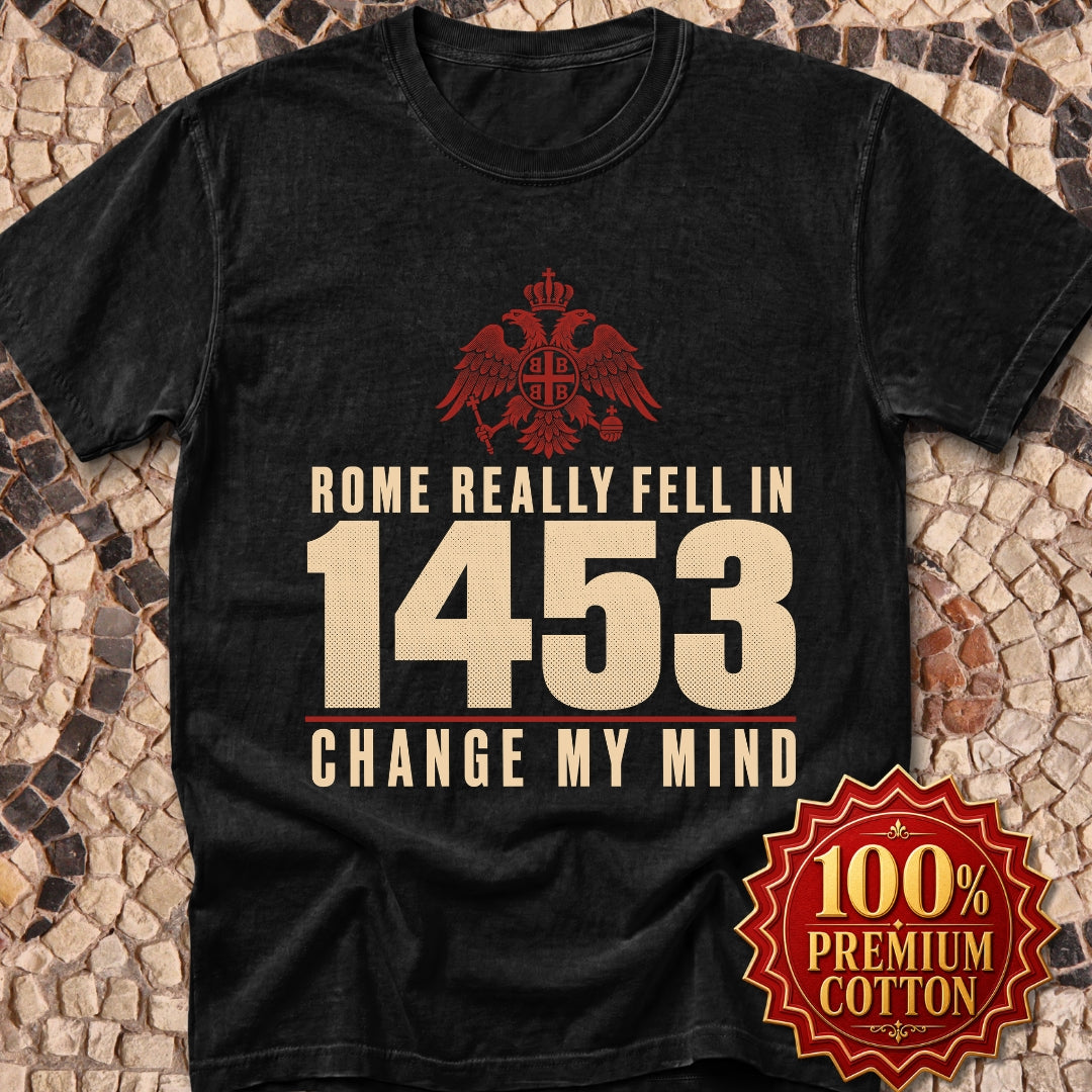 Rome Fell 1453 Premium Tee