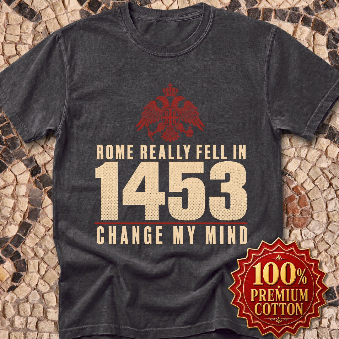 Rome Fell 1453 Premium Tee