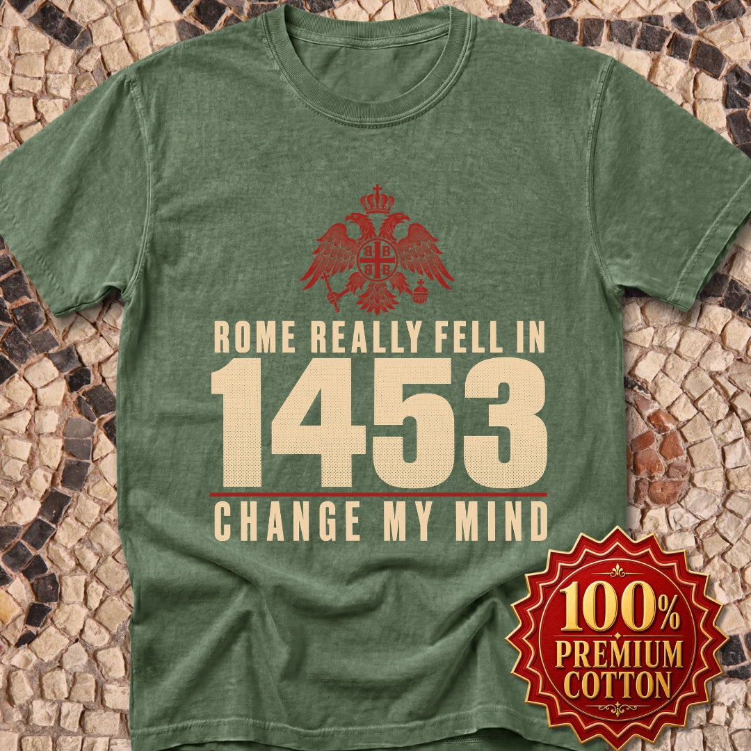 Rome Fell 1453 Premium Tee