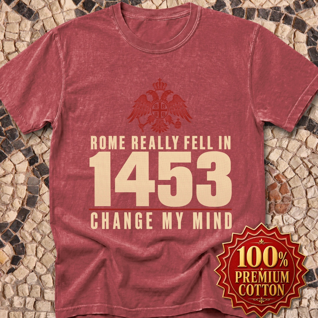 Rome Fell 1453 Premium Tee