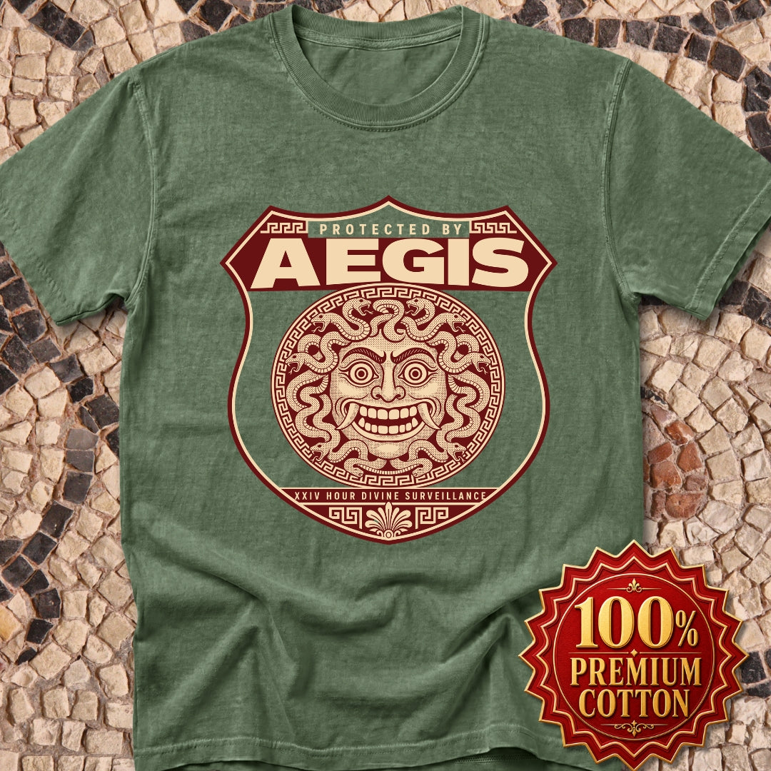 Protected by Aegis Shield Premium Tee