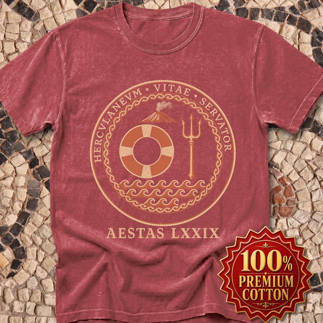 Herculaneum Lifeguard Summer 79 in Latin Premium Tee